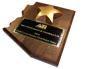 ABLE Win 2014 Gold Level Distributor Award From AZI
