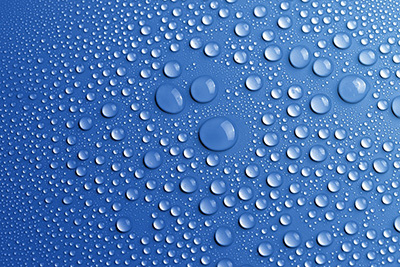 Image of humid water droplets.